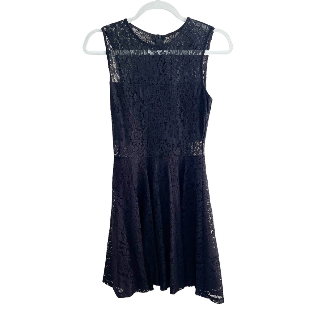 Lulus Black Lace Sleeveless Dress